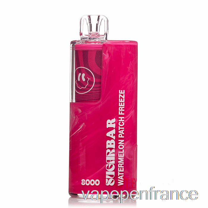 Barre De Sucre SB8000 0% Zéro Nicotine Patch De Pastèque Jetable Stylo Vape Gel